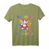 Kinder Tschüss Kindergarten Einhorn T-Shirt mit Glitzer - Perfektes Schulanfang Outfit & Geschenk für Erstklässler