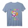 Kinder Tschüss Kindergarten Einhorn T-Shirt mit Glitzer - Perfektes Schulanfang Outfit & Geschenk für Erstklässler