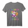 Kinder Tschüss Kindergarten Einhorn T-Shirt mit Glitzer - Perfektes Schulanfang Outfit & Geschenk für Erstklässler