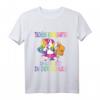 Kinder Tschüss Kindergarten Einhorn T-Shirt mit Glitzer - Perfektes Schulanfang Outfit & Geschenk für Erstklässler