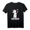 Lustiges Weinhorn Wein Trinker T-Shirt – Humorvolles Geschenk für Weinliebhaber zu Ostern, Muttertag, Geburtstag & Weihnachten