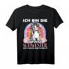 Ich bin die Große Schwester T-Shirt für Mädchen mit Einhorn Motiv – Lustiges Geschwister Outfit für Frauen und Mädchen