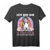 Ich bin die Große Schwester T-Shirt für Mädchen mit Einhorn Motiv – Lustiges Geschwister Outfit für Frauen und Mädchen