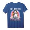 Ich bin die Große Schwester T-Shirt für Mädchen mit Einhorn Motiv – Lustiges Geschwister Outfit für Frauen und Mädchen