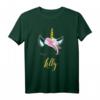 Lilly Einhorn Name Geschenk T-Shirt - Magisches Geburtstagsgeschenk für Mädchen und Damen mit dem Namen Lilly, perfekt für Einhorn-Partys