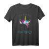 Ich Bin Die Große Schwester Einhorn T-Shirt – Perfektes Geschenk für Große Schwestern zu Weihnachten, Geburtstagen und Familienfesten