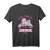 Große Schwester von Zwillingen 2021 T-Shirt für Mädchen mit Einhorn – Perfekt für Schwangerschaftsverkündung, Babyparty & Baby-Shower