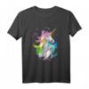 Einhorn Shirt für Damen und Mädchen – Süßes Einhorn Geschenk, tolles Outfit zum Schulbeginn, Geburtstag oder Weihnachten für Einhornfans