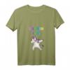 Einhorn Oma T-Shirt mit V-Ausschnitt – Perfektes Geschenk für Oma und die ganze Familie