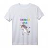 Einhorn Oma T-Shirt mit V-Ausschnitt – Perfektes Geschenk für Oma und die ganze Familie