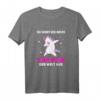 So sieht die beste Tochter der Welt aus Tochter Einhorn T-Shirt – Humorvolles Familiengeschenk für Töchter und Einhorn-Liebhaber