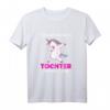 So sieht die beste Tochter der Welt aus Tochter Einhorn T-Shirt – Humorvolles Familiengeschenk für Töchter und Einhorn-Liebhaber