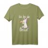 Ich bin die Braut JGA Einhorn Hochzeit Junggesellenabschied T-Shirt – Lustige Gruppenkleidung für die Feier auf Mallorca & Polterabend