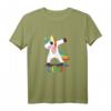 Lena Name - Buntes Tanzendes Einhorn T-Shirt für Mädchen - Fröhliches Fabelwesen-Outfit für Lena & Einhorn-Fans