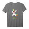 Lena Name - Buntes Tanzendes Einhorn T-Shirt für Mädchen - Fröhliches Fabelwesen-Outfit für Lena & Einhorn-Fans