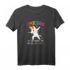 Oma Dabbing Einhorn Großmutter Omicorn Spruch T-Shirt – Lustiges Geschenk zum Geburtstag & Weihnachten für eine fantastische Oma