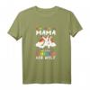 Damen Homeschooling Mama T-Shirt - Die Beste Lehrerin der Welt mit Einhorn Motiv, perfekt für Homeoffice und Online Meetings