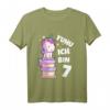 Kinder 7. Geburtstag T-Shirt für Mädchen mit Einhorn - Perfektes Geburtstagsgeschenk & Outfit für den besonderen Tag