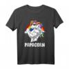 Lustiges Papacorn Papa Einhorn T-Shirt – Perfektes Geschenk für Vater und Tochter zum Geburtstag oder Vatertag