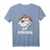 Lustiges Papacorn Papa Einhorn T-Shirt – Perfektes Geschenk für Vater und Tochter zum Geburtstag oder Vatertag