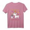 Kinder Große Schwester T-Shirt mit Einhorn - Perfekt für Schwangerschaftsverkündung und Babyparty für Mädchen