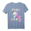 Ich bin schon 5 Jahre Einhorn Pferde Mädchen T-Shirt – Perfekt zum 5. Geburtstag, Kinderparty und Reitliebhaber Geschenk