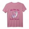 Kinder Große Schwester 2023 Mädchen Einhorn Geschwister T-Shirt – Perfektes Geschenk zur Schwangerschaft, Geburt & für Geschwisterpartys