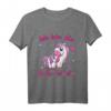 Kinder Große Schwester 2023 Mädchen Einhorn Geschwister T-Shirt – Perfektes Geschenk zur Schwangerschaft, Geburt & für Geschwisterpartys