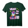 Einhorn T-Shirt zum 18. Geburtstag für Mädchen - Geschenkidee für Töchter, Enkelinnen und Freundinnen