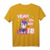 Einhorn T-Shirt zum 18. Geburtstag für Mädchen - Geschenkidee für Töchter, Enkelinnen und Freundinnen