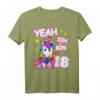 Einhorn T-Shirt zum 18. Geburtstag für Mädchen - Geschenkidee für Töchter, Enkelinnen und Freundinnen