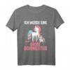 Kinder Ich Werde Eine Große Schwester Einhorn Geschenk T-Shirt – Perfekt zur Schwangerschaftsankündigung & Baby Party Überraschung