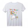 Einhorn Party Outfit Damen & Herren Kinder Mädchen Langarmshirt - Lustiges Tiermotiv für Geburtstags-, Mottoparty & Junggesellenabschied