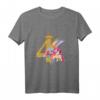 Kinder 'Ich Bin 4' Einhorn Geburtstag T-Shirt für Mädchen mit Glitzer und Regenbogen - Süßes Geschenk für Prinzessinnen