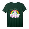 Ich Bin Die Kleine Schwester Einhorn T-Shirt – Perfektes Geschenk für kleine Schwestern zu Weihnachten, Geburtstagen und Familienfesten