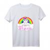 Ich Bin Die Kleine Schwester Einhorn T-Shirt – Perfektes Geschenk für kleine Schwestern zu Weihnachten, Geburtstagen und Familienfesten