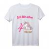 Kinder Ich bin schon vier Einhorn Mädchen T-Shirt - Niedliches Geburtstagsoutfit für den 4. Geburtstag deiner Tochter