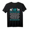 Son Gift 18 - Lustiges T-Shirt zum 18. Geburtstag für Jungen und Männer, ideales Geschenk für den besonderen Tag