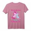 Ich Werde Eine Große Schwester Einhorn Mädchen Geschwister T-Shirt – Perfektes Geschenk für werdende große Schwestern, Babyverkündung & Geburtstagsüberraschung