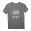 Ich werde große Schwester 2022 - Süßes T-Shirt für Schwestern und Töchter, ideales Geschenk zur Babyverkündung und Geburt im Jahr 2022