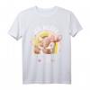 Regenbogen Hirsch Ich werde Große Schwester Babyparty 2023 T-Shirt – Perfektes Geschenk zur Geburt für zukünftige große Schwester