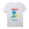 Kinder Endlich Großer Bruder 2024 Dino T-Shirt zur Schwangerschaftsankündigung - Süßes Geschwister Outfit für die Familie