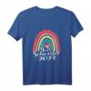 Kinder Große Schwester 2023 Boho Regenbogen T-Shirt – Niedliches Ankündigungsgeschenk für die werdende große Schwester, perfekt für Familienzuwachs