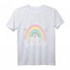 Kinder Ich Werde Große Schwester Boho Regenbogen T-Shirt - Süßes Geschenk zur Geburt & Ankündigung 2023