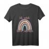Kinder Ich werde große Schwester 2022 - Regenbogen-Mädchen T-Shirt, perfekte Geschenkidee für Schwangerschaft, Babyparty und HapDog