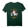 Große Schwester 2021 Einhorn Geschenk - Süßes T-Shirt für angehende große Schwestern, perfekt für Babyparty, Schwangerschaftsverkündung & Baby-Shower