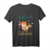 Ich werde große Schwester 2024 Fuchs Mädchen T-Shirt - Perfektes Geschenk für die zukünftige große Schwester zur Babyparty oder Geburt
