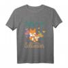 Ich werde große Schwester 2024 Fuchs Mädchen T-Shirt - Perfektes Geschenk für die zukünftige große Schwester zur Babyparty oder Geburt
