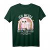 Regenbogen Eule Ich werde Große Schwester Babyparty T-Shirt 2023 – Perfektes Geschenk für die große Schwester zur Geburt und Babyparty