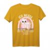 Regenbogen Eule Ich werde Große Schwester Babyparty T-Shirt 2023 – Perfektes Geschenk für die große Schwester zur Geburt und Babyparty
